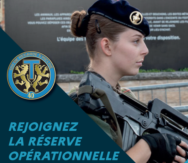 Information Réserve Opérationnelle 40e R.T.