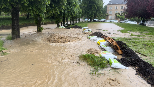 Inondations sur Maizeroy